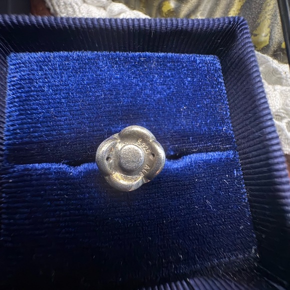 Pandora Silver and Gold Christmas Tree Charm - Picture 3 of 4